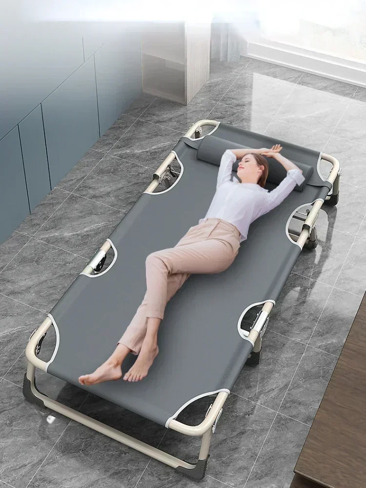 Camping Cot Foldable - Silla Plegable Reclinable de Doble Uso