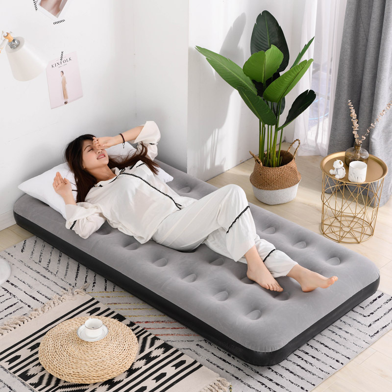 Camping Cot Foldable - Colchón Inflable Individual Plegable Premium de