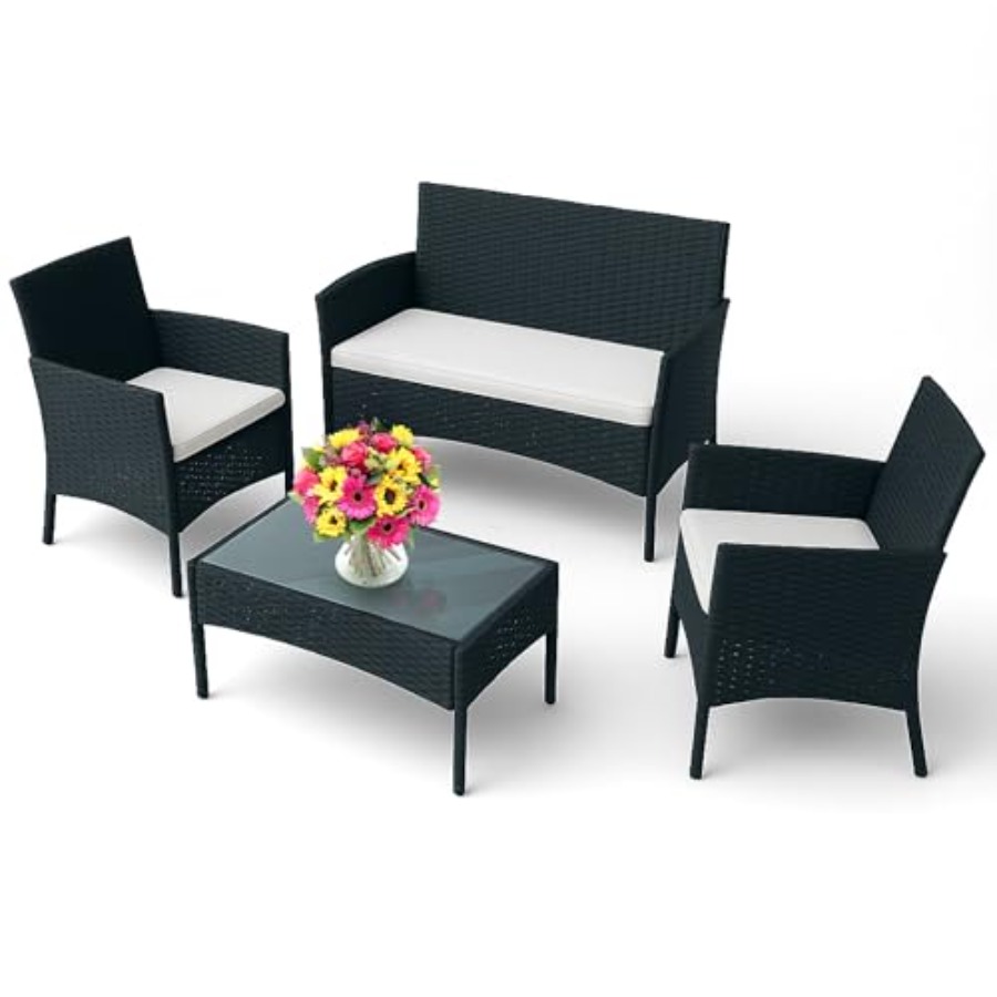 Outdoor Furniture Loveseat - Juego de Muebles de Patio de