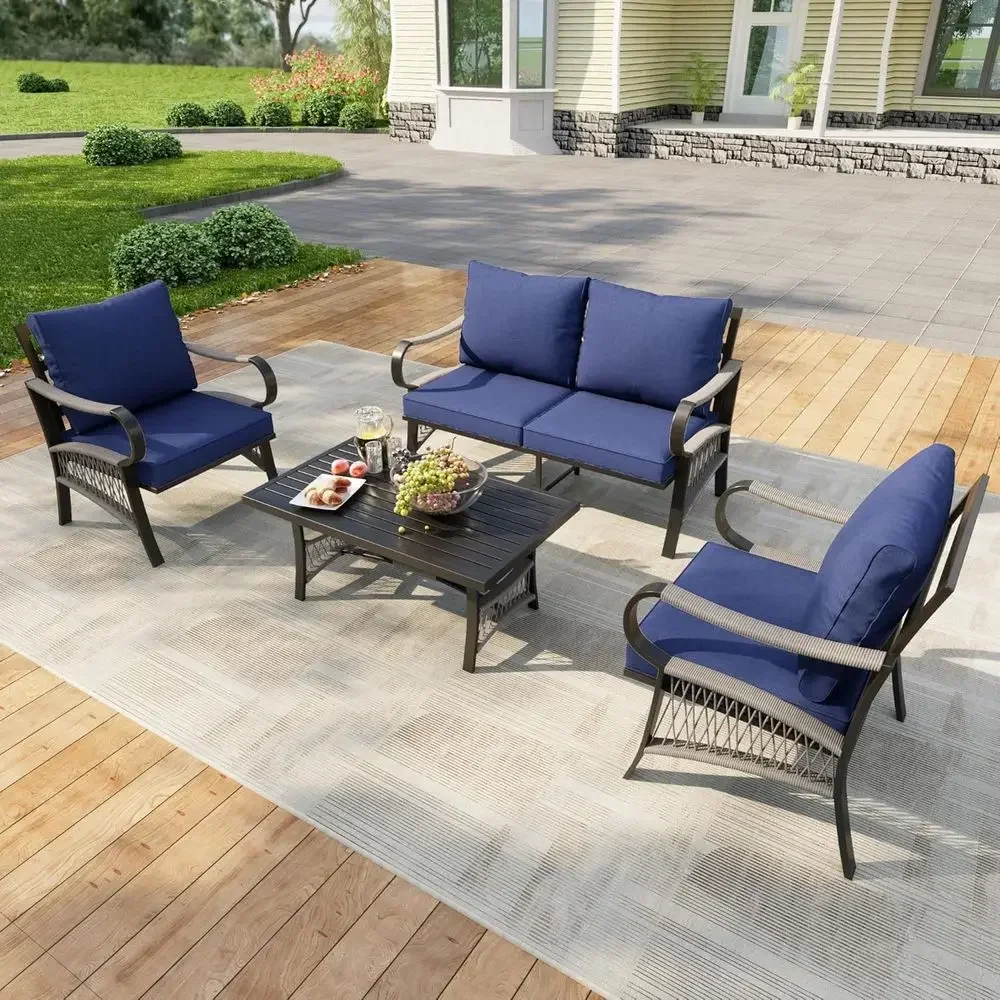 Outdoor Furniture Loveseat - Juego de Muebles de Patio de