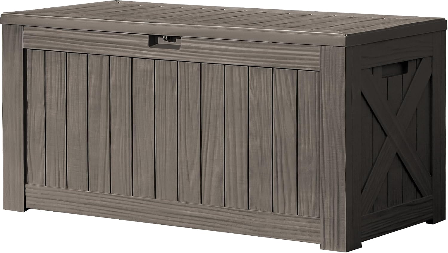 Outdoor Furniture Wooden - Caja de almacenamiento grande de 120