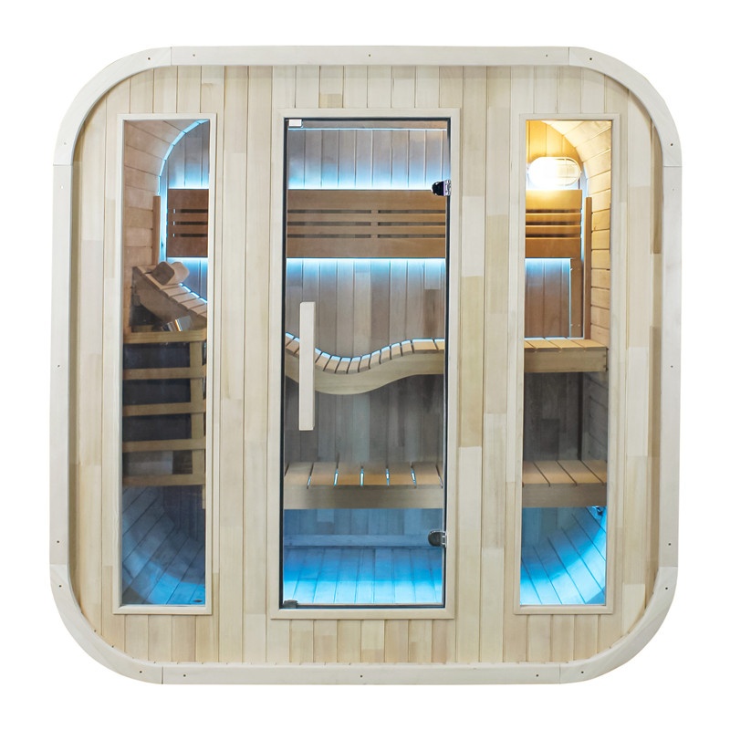 Outdoor Furniture Wooden - Sauna Exterior de Diseño Moderno, Cabina