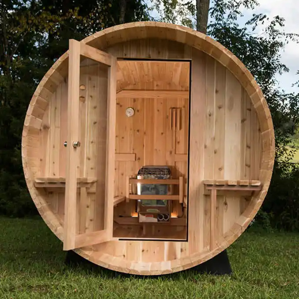 Outdoor Furniture Wooden - Sauna Exterior al por Mayor, Sauna