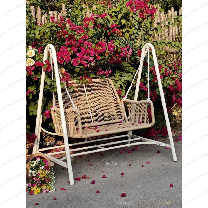 Mecedora oscilante para patio  - Garden Swing Chair reseña y precio