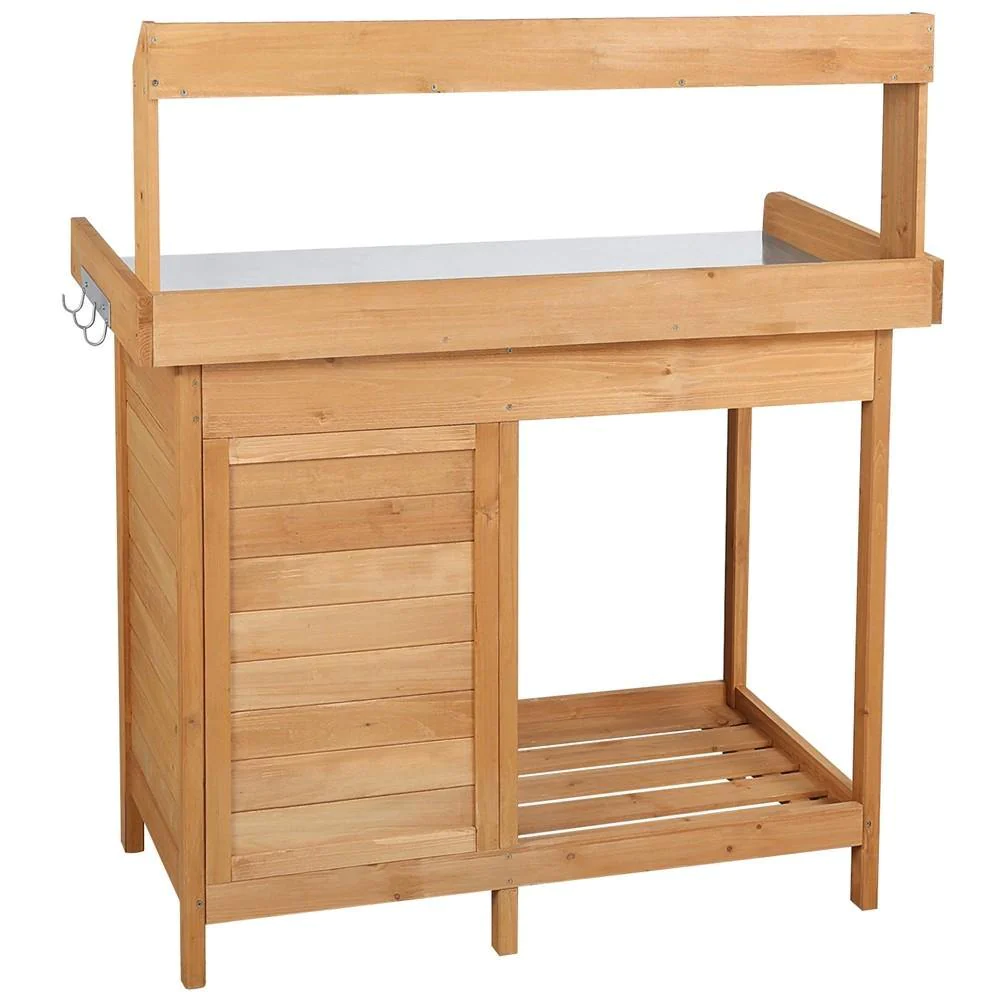Mesa de trabajo de madera maci - Outdoor Furniture Wooden reseña y precio