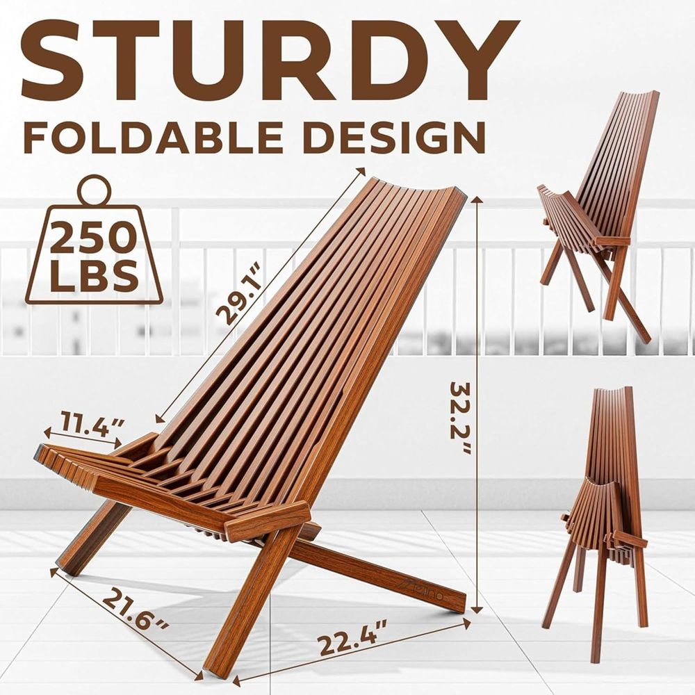 Paquete de 2 Sillas Plegables  - Outdoor Furniture Plans reseña y precio