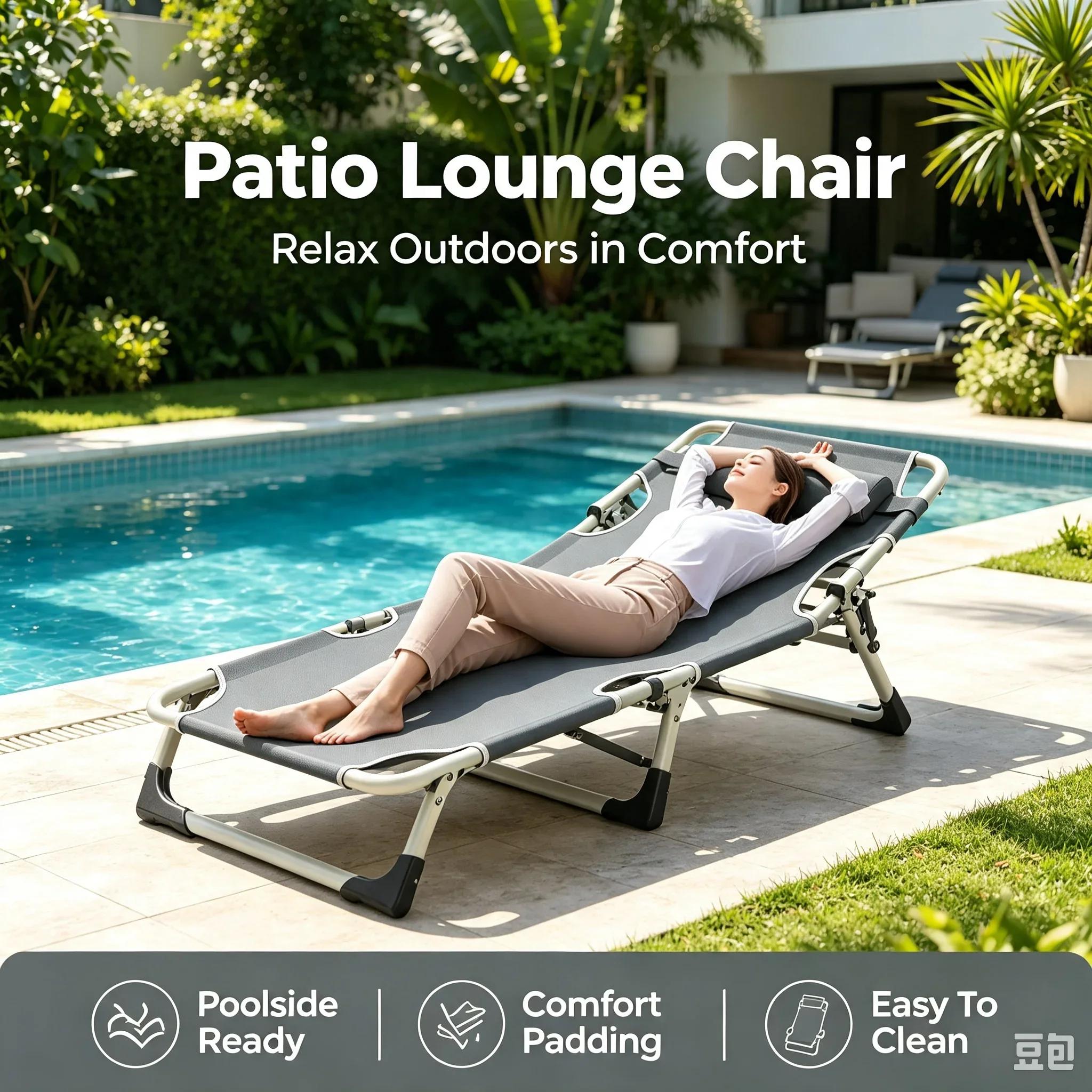 Silla Plegable Reclinable de D - Camping Cot Foldable reseña y precio