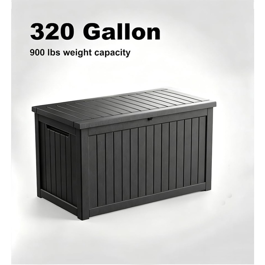 Caja de almacenamiento para ex - Outdoor Furniture Resin reseña y precio
