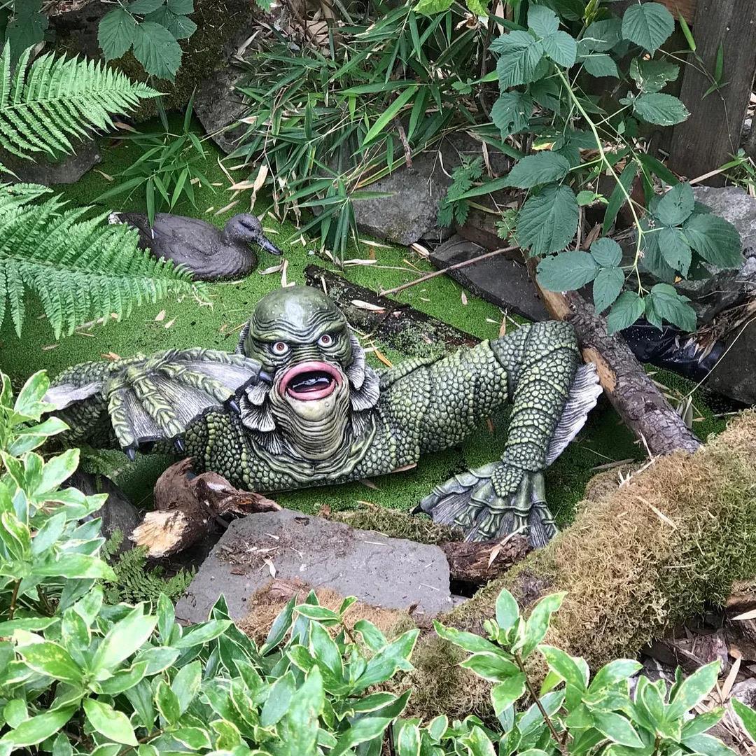 Figura de criatura de la lagun - Outdoor Furniture Resin reseña y precio
