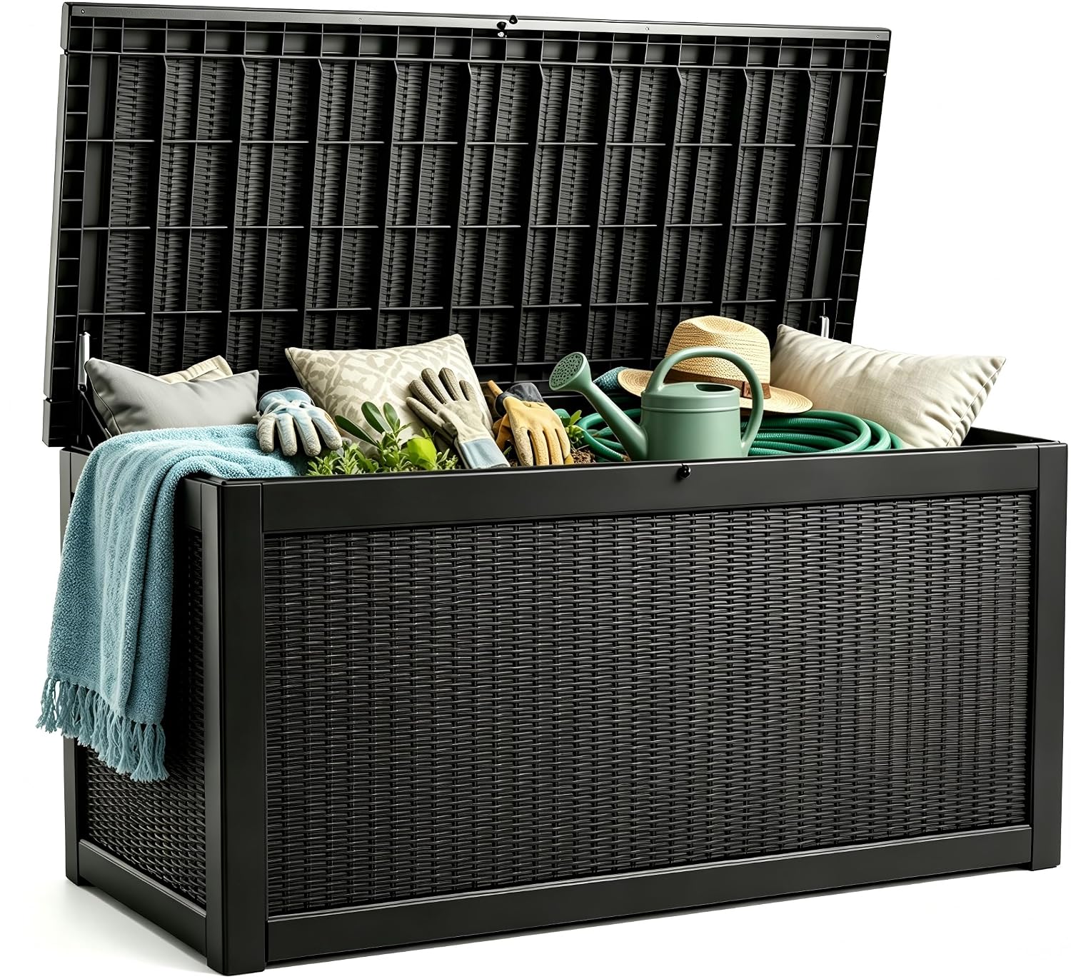 Caja de Almacenamiento Grande  - Outdoor Furniture Resin reseña y precio