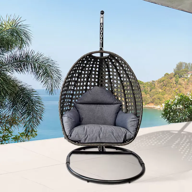 Sillón Colgante de Mimbre con  - Garden Swing Chair reseña y precio