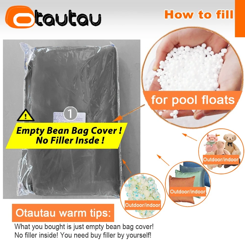 OTAUTAU Funda para Puf de Dobl - Outdoor Furniture Plans reseña y precio