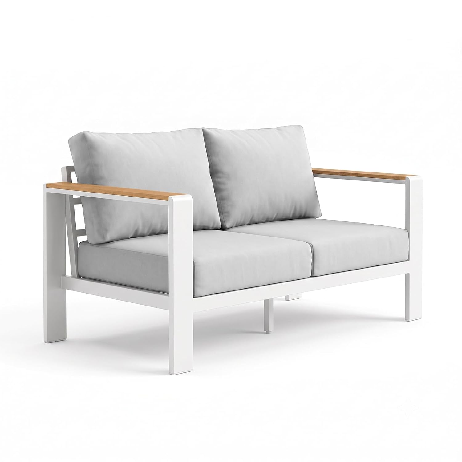 Sofá de Dos Plazas para Exteri - Outdoor Furniture Loveseat reseña y precio