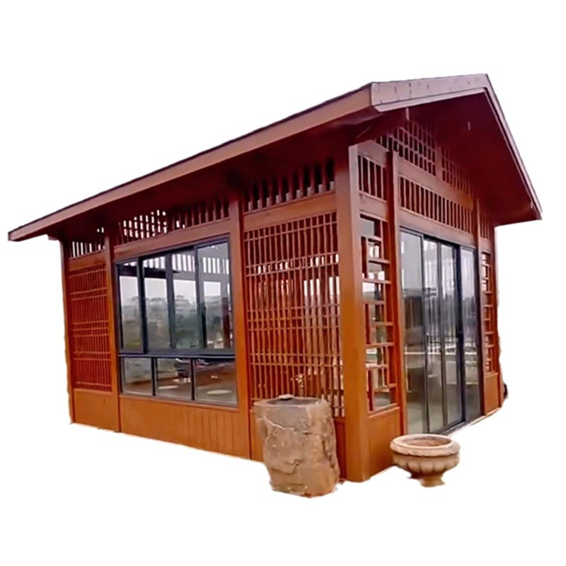 Villa de jardín antigua para e - Outdoor Furniture Wooden reseña y precio