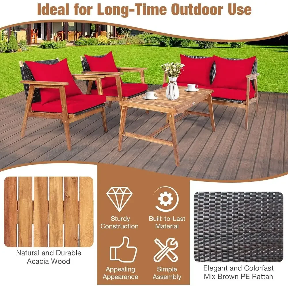 Juego de muebles de jardín de  - Outdoor Furniture Loveseat reseña y precio