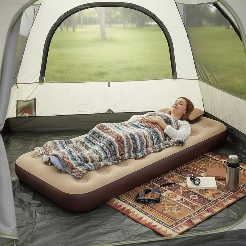 Colchón inflable plegable indi - Camping Cot Foldable reseña y precio