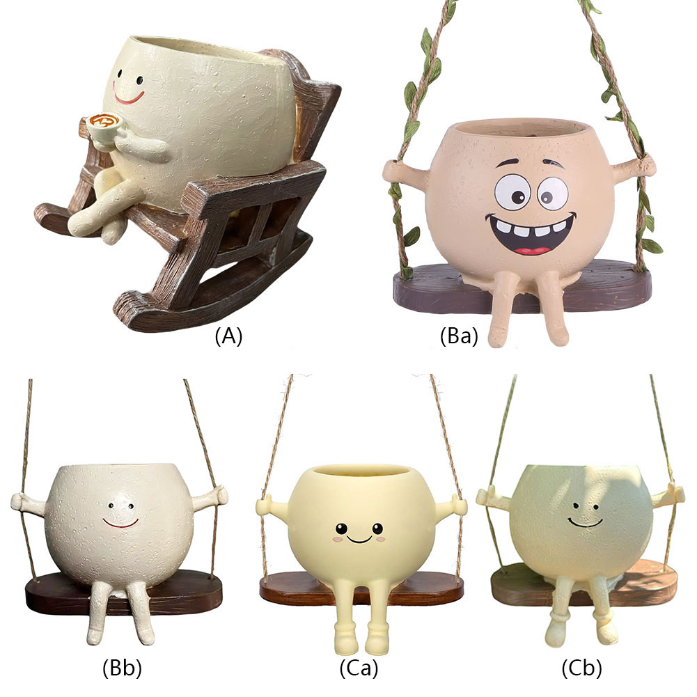 Maceta Creativa con Forma de S - Garden Swing Chair reseña y precio