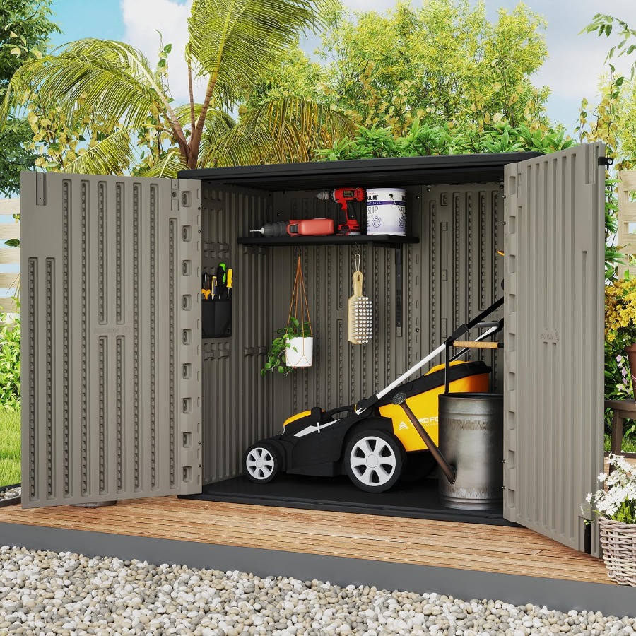 Caseta de almacenamiento para  - Outdoor Furniture Resin reseña y precio