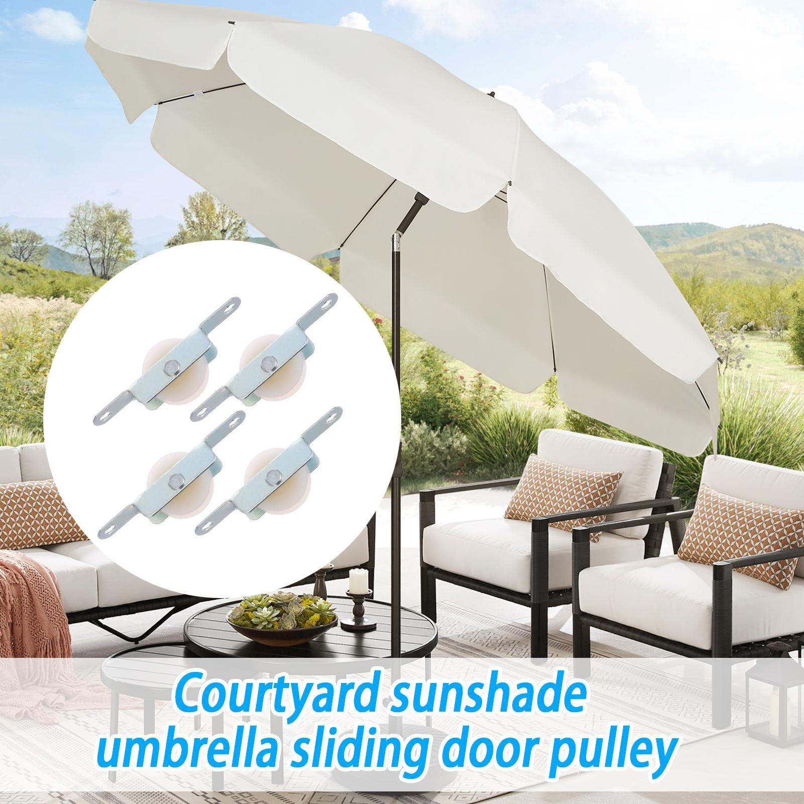 4 unidades de soportes desliza - Outdoor Furniture With Umbrella reseña y precio