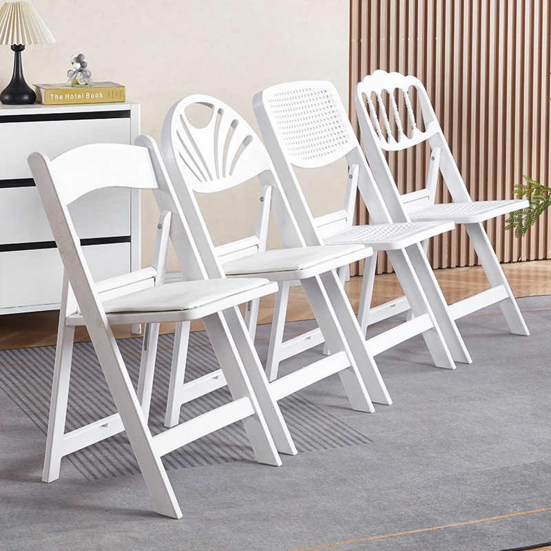 Silla plegable de plástico par - Outdoor Furniture Resin reseña y precio