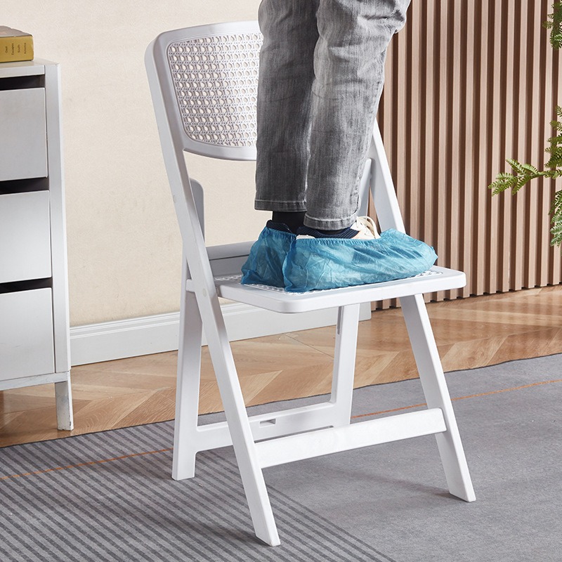 Silla plegable de plástico par - Outdoor Furniture Resin reseña y precio