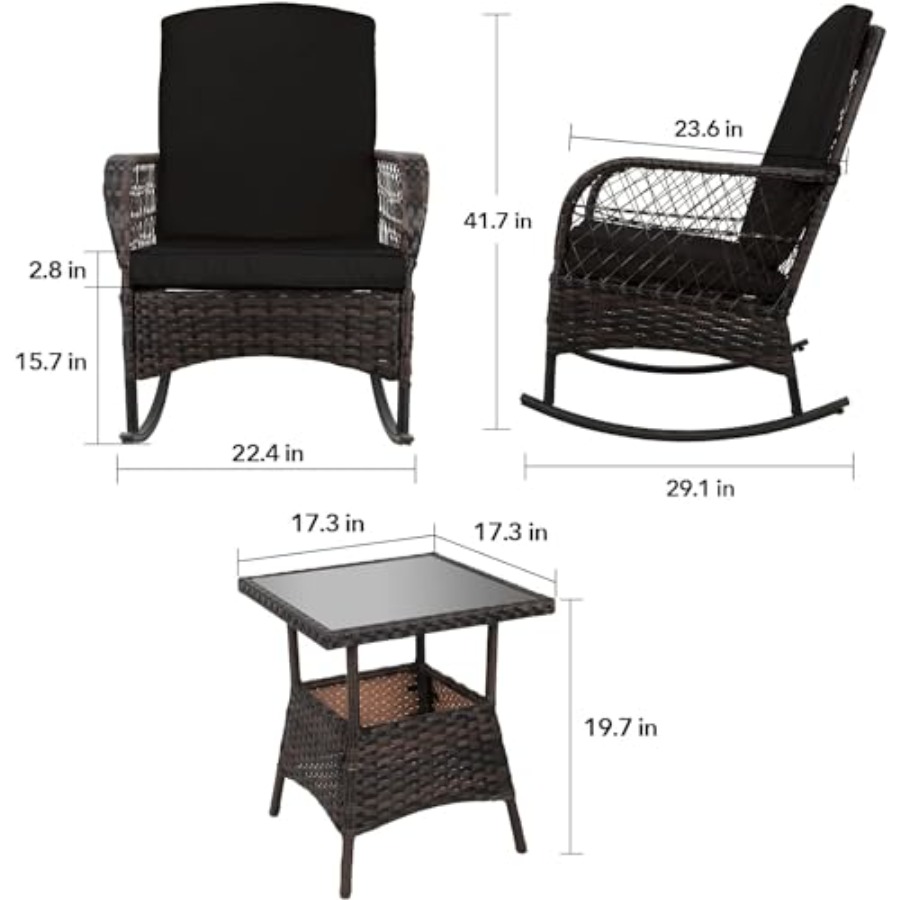 Conjunto de Muebles de Patio,  - Outdoor Furniture Loveseat reseña y precio