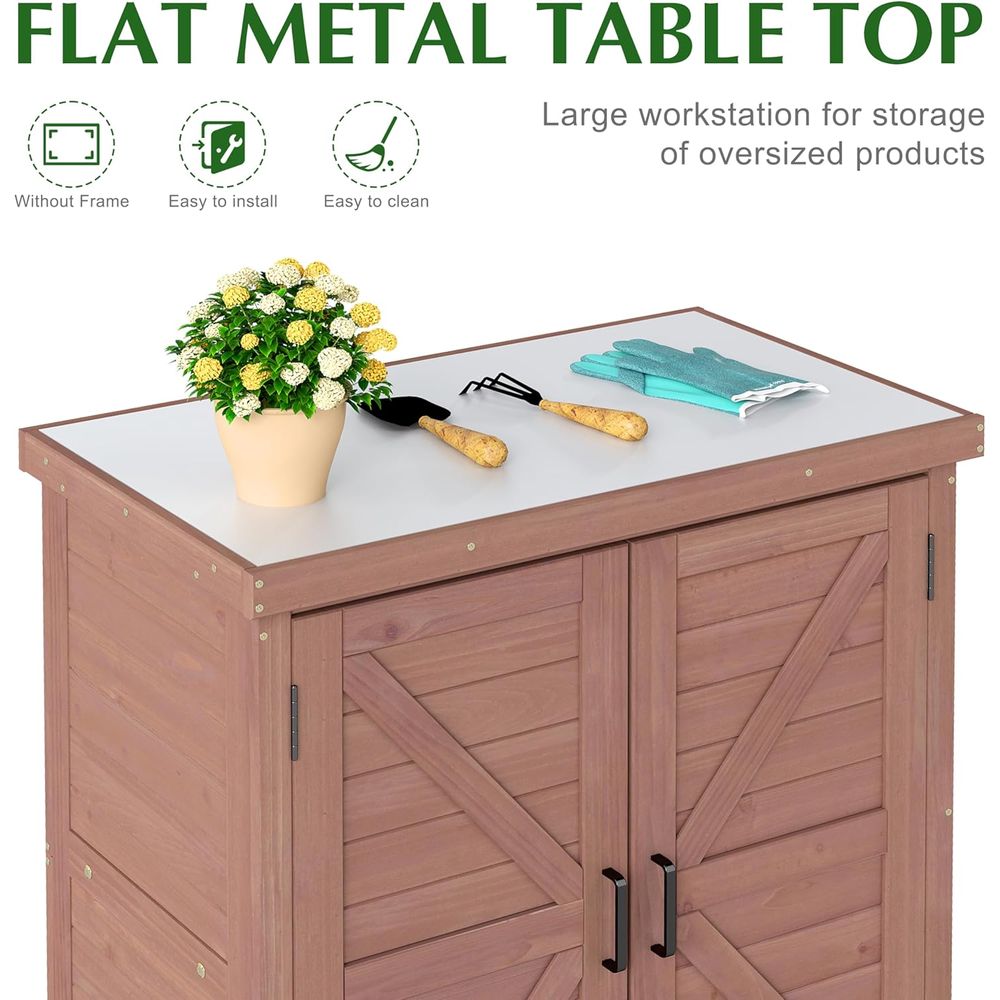 Mueble de Almacenamiento Exter - Outdoor Furniture Wooden reseña y precio